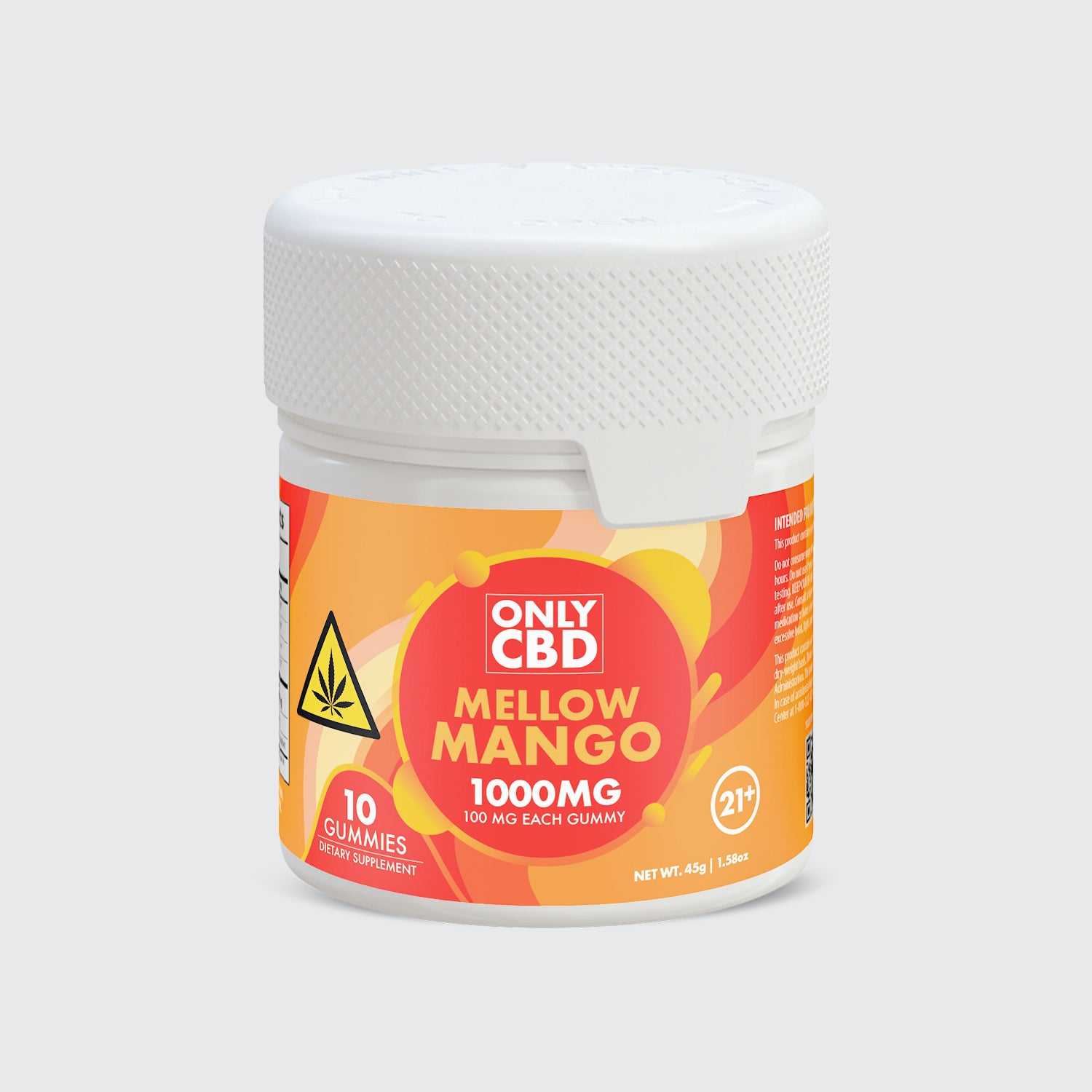 OnlyCBD CBD Gummies 1000MG - Mellow Mango