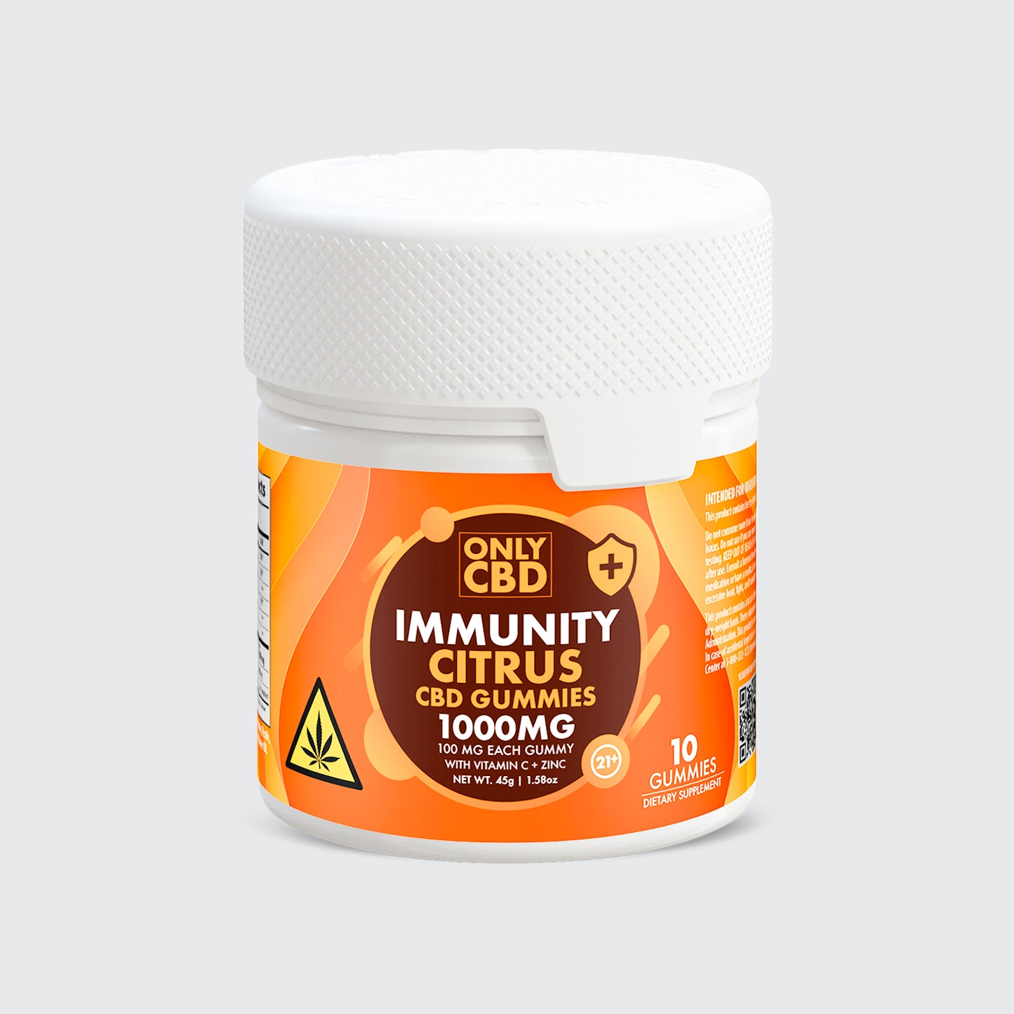 OnlyCBD CBD Gummies 5000MG - Immunity Citrus