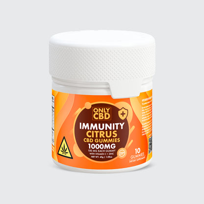 OnlyCBD CBD Gummies 5000MG - Immunity Citrus