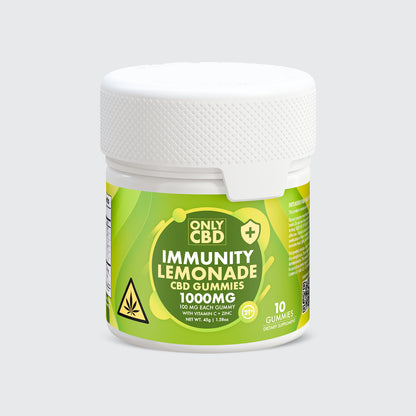 OnlyCBD CBD Gummies 5000MG - Immunity Lemonade