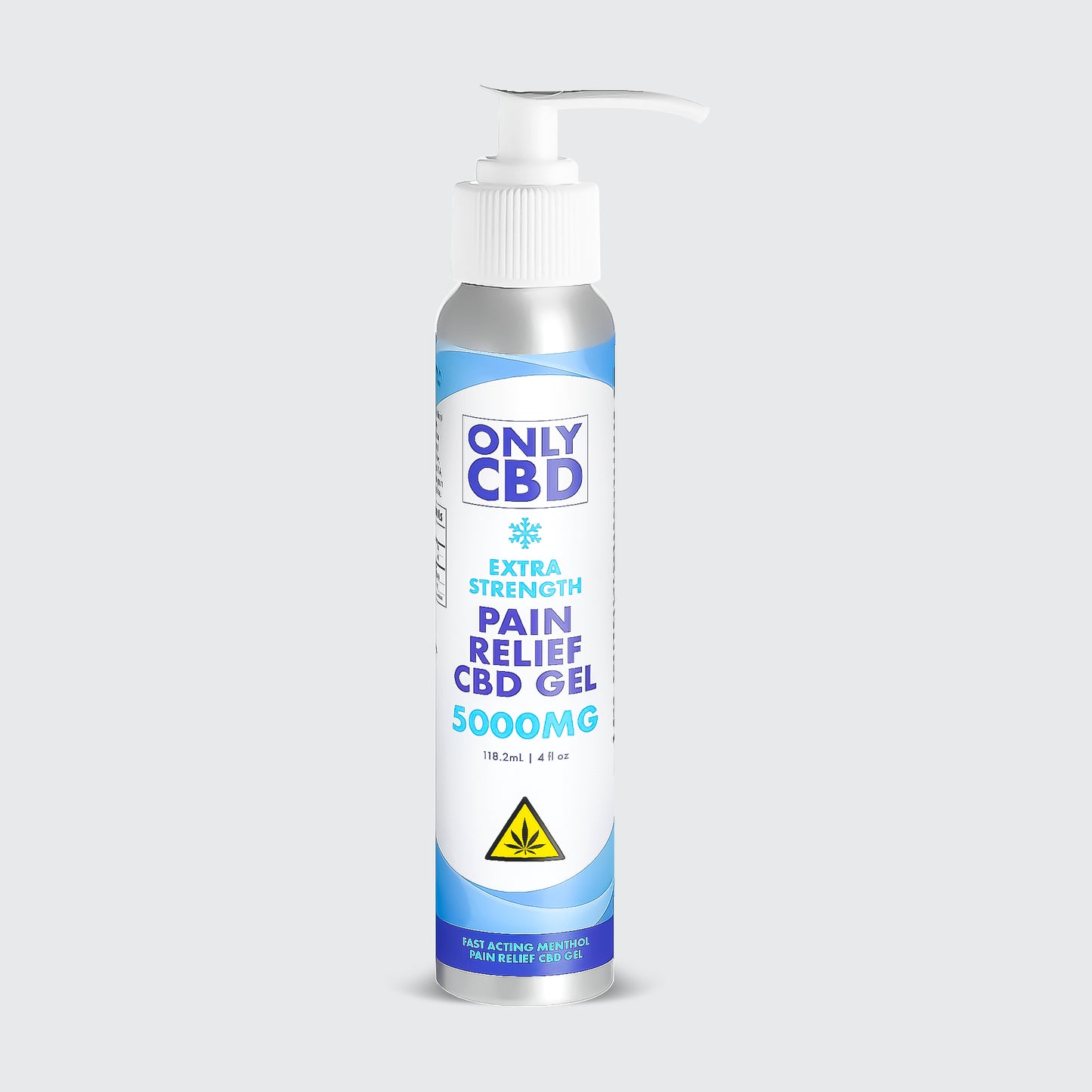 OnlyCBD CBD Cooling Gel Pump 5000MG
